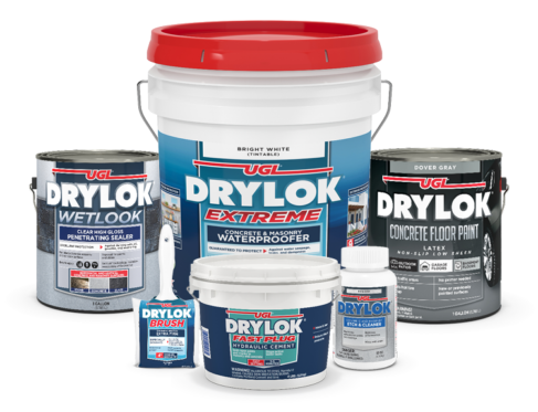 Προϊόντα τοιχοποιίας DRYLOK®: βαφή, σφραγιστικό, στεγανοποίηση σκυροδέματος